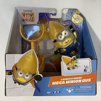 Despicable Me 4 Illumination Mega Minion Gus 4” Action Figure New In Hand • $29.88