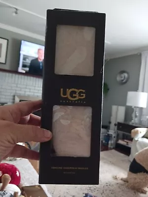 UGG Insole Genuine Sheepskin Replacement Inserts. NIB. SIZE 8 • $17.60