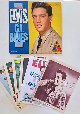 Elvis Presley-G.I. Blues-RCA LPM-2256 Souvenir Poster Included. Free Shipping  • $40