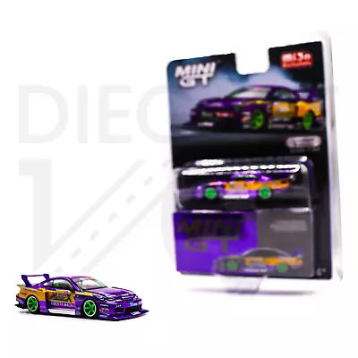 Mini GT LB-Super Silhouette Nissan S15 SILVIA #555 2022 Formula Drift Japan • $20.95