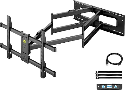 TV Wall Mount With 43  Long Arm For Most 37-90inch TVsFull Motion TV Mount With • $127.19