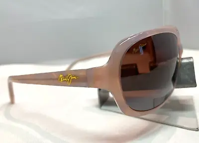 Maui Jim Rainbow Falls Mj 225-09 Pink Pearl Maui Rose Polarized Sunglasses 9.9 • $165