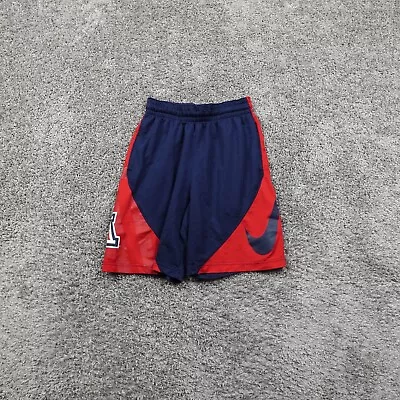 Arizona Wildcats Shorts Men Small Red Swoosh Nike U Of A Baketball Logo • $24.87