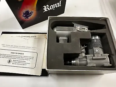 New Vintage Royal .40 40 RC ABC Remote Control Nitro Model Airplane Engine • $89.95