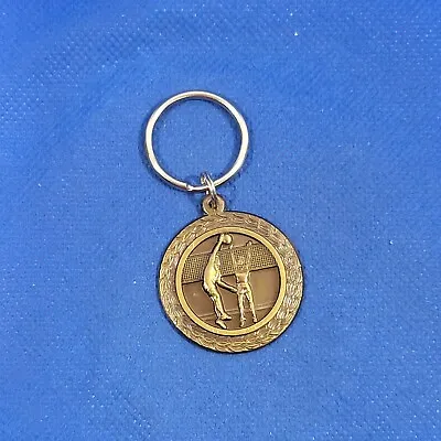 Vintage Keychain Volleyball Collectable Metal Keyring • $2.56