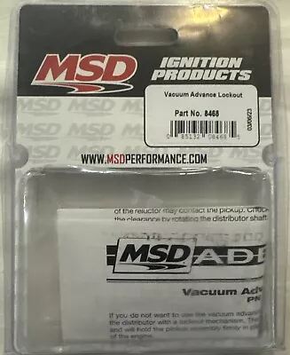 Distributor Vacuum Advance MSD 8468 • $18.99