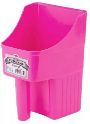 LITTLE GIANT Plastic Enclosed Feed Scoop (Hot Pink) Heavy Duty Durable • $15