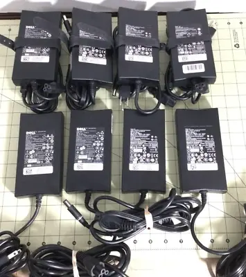Lot Of 8 Genuine Dell 19.5V 6.7A 130W Power Adapter Supply For Laptop Or Dock • $75