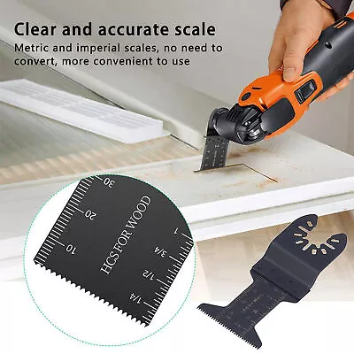 Oscillating Multitool Universal Saw Blade Woodworking Oscillating Tool Blade • £15.52