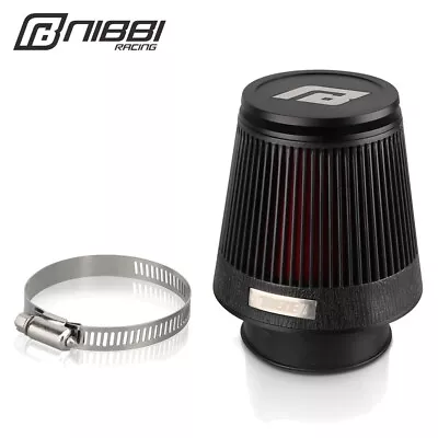 NIBBI 48mm Air Intake Filter Cleaner Universal For Motorcycle ATV Scooter Moped • $18.89
