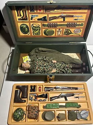 Very Nice Original 1964 GI Joe Action Figures Footlocker Accessories Uniform • $165