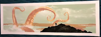 Kraken Poster By Mark Englert Limited Edition Sea Monster • $119