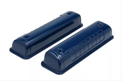 1955-62 Ford Mercury Y Block Blue Valve Covers 272 292 312 Set F100 T-bird • $189.95