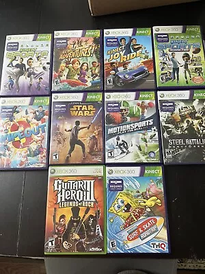 Xbox 360 Games Bundle Lot Used • $6.12