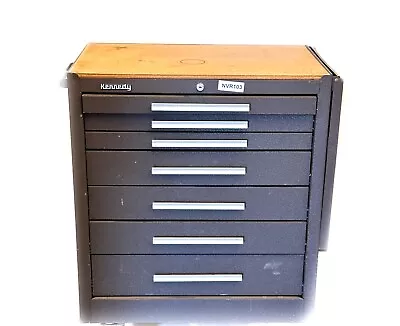 Vintage Kennedy 7-Drawer Roller Tool Cabinet 277-446940 Brown 27 In • $799.97