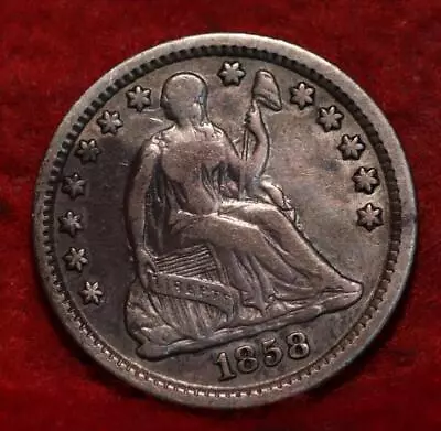 1858-O New Orleans Mint Silver Seated Liberty Half Dime • $7.50