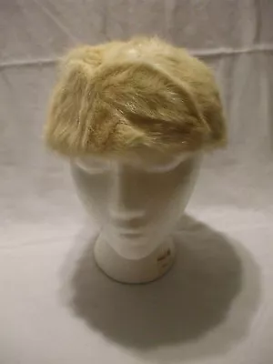 Vintage 1960's Small MINK HAT Light Brown Excellent Condition • $14