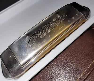 M. HOHNER CHROMONICA II DE LUXE  CHROMATIC HARMONICA - C Key / MADE IN GERMANY • $50