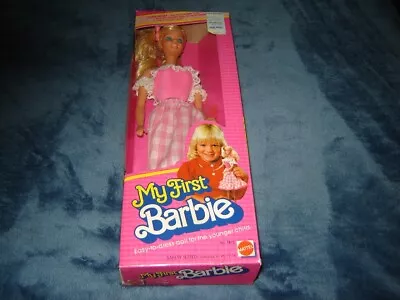 Barbie My First Doll NEW In Box Mattel 1875 Made In Taiwan 1982 NICE • $64