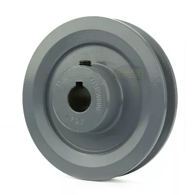 Cast Iron 4   Single Groove V Style Section A Belt 4L For 3/4   Shaft Pulley • $27.95