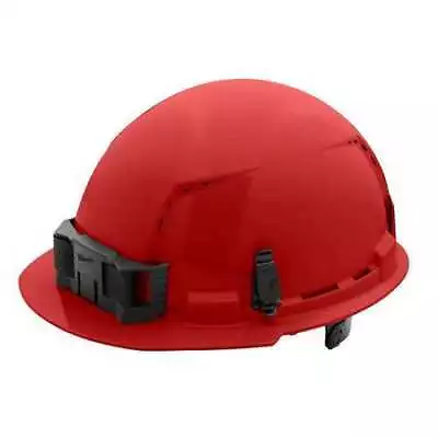 Milwaukee Tool 48-73-1228 Front Brim Red Front Brim Vented Hard Hat W/6Pt • $24.97