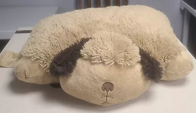 My Pillow Pets Dog 18  Brown Plush Stuffed Soft Animal 2010 Cuddley Full Size • $12