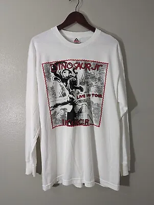 Vintage Dinosaur JR Live On Tour Long Sleeve T-Shirt Size Large • $374.99