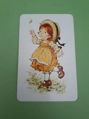 $3.50 • Buy Genuine Vintage,Swap/playing Cards,70s  Sarah Kay, Blank Back.