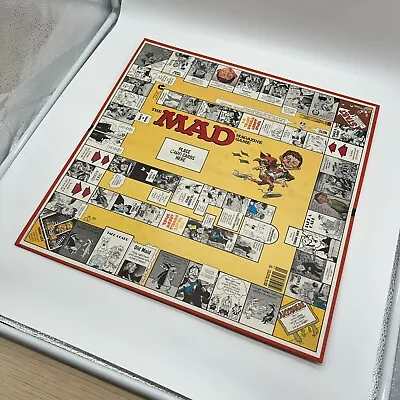 VINTAGE Parker Brothers 1979 Mad Magazine Board Game - Replacement Board & Box • $6.40