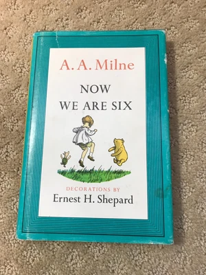 $16.99 • Buy A.A Milne Now We Are Six Winnie The Pooh 1961 Vintage Book HBDJ