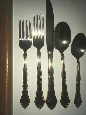 Oneida Community GOLDEN ROYAL CHIPPENDALE Stainless Flatware Choice Of Pieces • $17