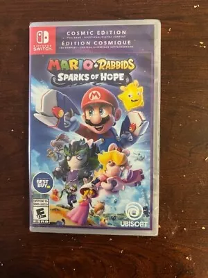 Mario Rabbids Sparks Of Hope Nintendo Switch - Brand New Free Shipping! • $24