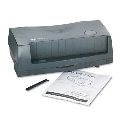 Gbc Velobind V110e Binding Machine - Electrical - 200 Sheet[s] Bind - 24 Punch - • $299.98