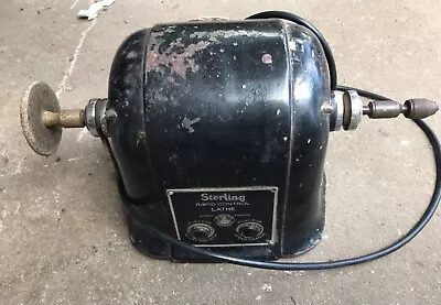 £79 • Buy Vintage C1900’s ~  Sterling Rapid Control Lathe” ~ Model Makers Lathe