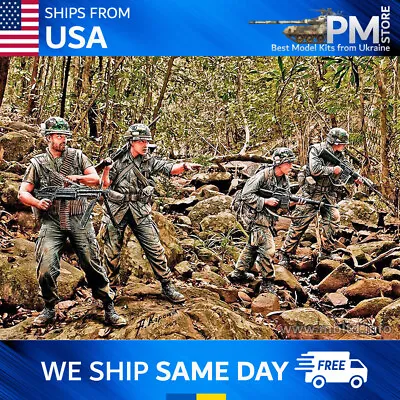 $23.95 • Buy Master Box 3595 Jungle Patrol Vietnam War Series 1/35 Scale Model Kit