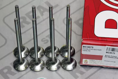 Brian Crower 27mm +1.0mm Exhaust Valve Kit Honda D16 D16Y D16Y8 D16Z D16Z6 • $190.52