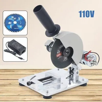 Mini Table Saw 4in 0-45° Miter Saw Portable Small Hobby Chop Saw Cutting Machine • $99.75