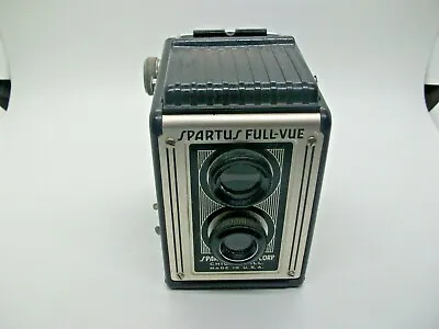 $50 • Buy Vintage Spartus Full-Vue Box Camera 120 Film Top View Chicago Made In USA