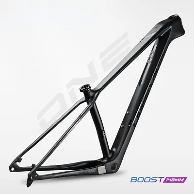 12V Carbon Bike Frame 12X148 Thru-Axle 29er BSA73 1-1/8-1-1/2 Disc Bicycle Frame • $803.86