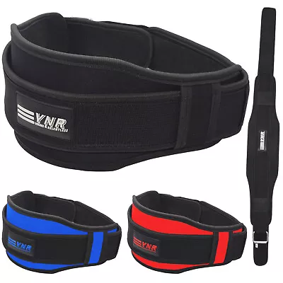 £9.99 • Buy Weight Lifting Belt Gym Training Neoprene Fitness Workout Double Support