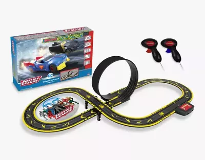 Justice Leeague - Micro Scalextric- Batman Vs Superman -  Race Set • £34.99