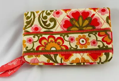 VERA BRADLEY One For The Money Wallet Kisslock Coin Purse (FOLKLORIC) • $10