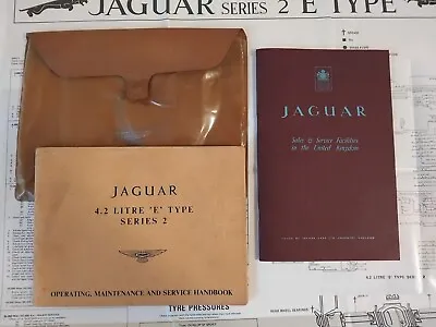 Jaguar E Type S2 Owner's Handbook Pack E/154/5 • $210