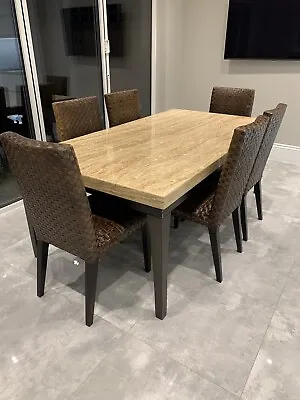 £300 • Buy Marble Top Dining Table And Chairs