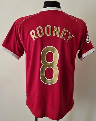 Manchester United 2006 - 2007 Home Football Nike Shirt #8 Rooney Size Large • $150