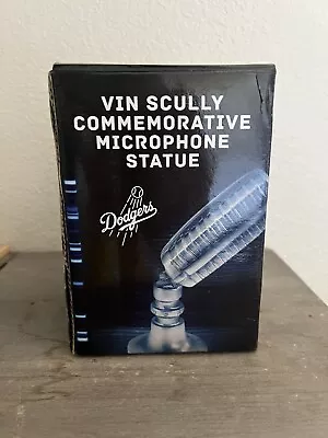 2017 Los Angeles Dodgers  Vin Scully Sga Commemorative Microphone Statue New • $70