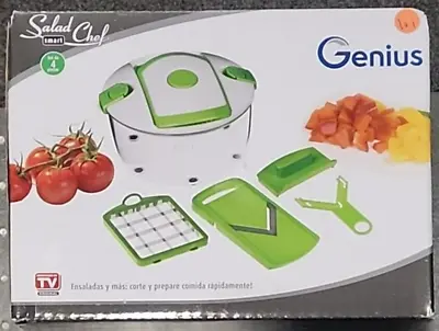 Salad Chef Dicer And Mandoline With 8 Cup Storage Container • $18.99