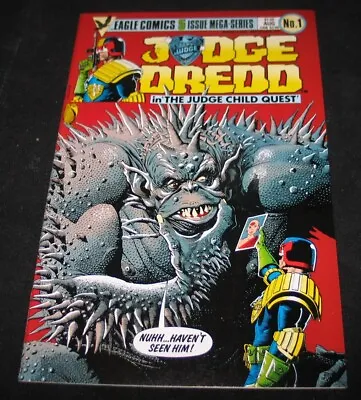 1985 Eagle Comics JUDGE DREDD IN THE JUDGE CHILD QUEST #1 (NEAR MINT+) • $4.75