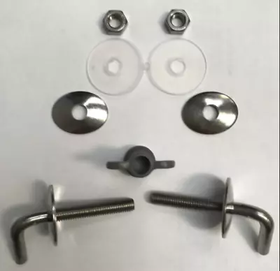 £14.95 • Buy Replacement Hinges & Bolts For Ideal Standard Alto  Halo Toilet Seats