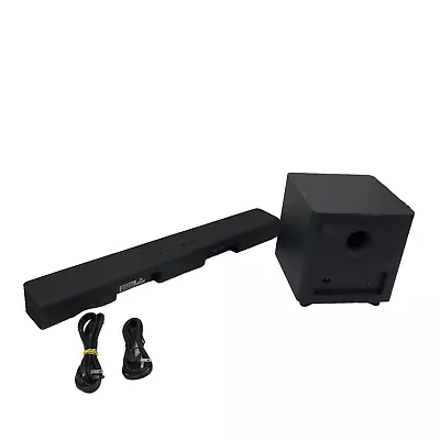 VIZIO VSeries Black Home Theater 2.1 Sound Bar And Subwoofer V21T-J8 #U0878 • $71.98